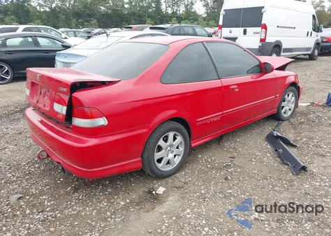 1999 Honda Civic Si from USA, damaged, VIN 1HGEM1153XL077739